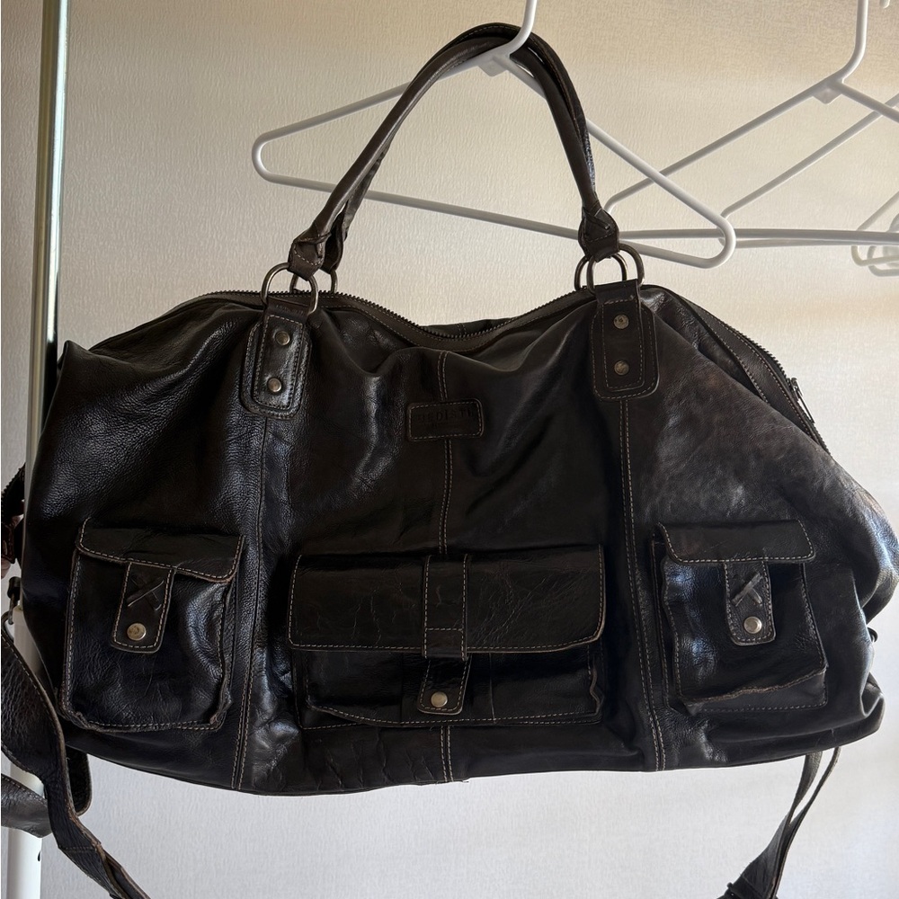 Bed Stu Exile Weekender Bag - Leather Travel Duffel
